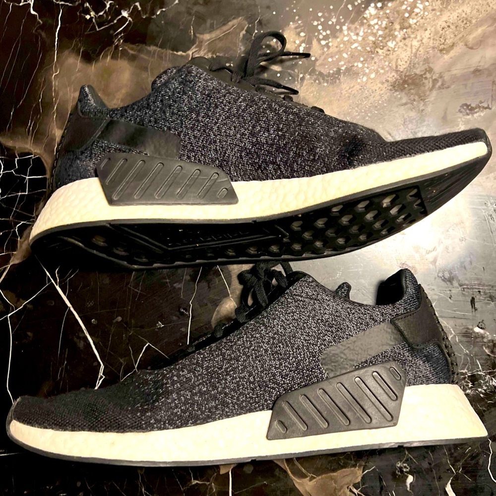Adidas Originals NMD R2 Winged Horns Size 13 Black Boost